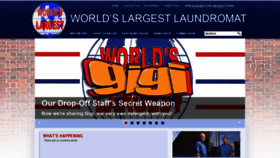 What Worldslargestlaundry.com website looked like in 2020 (3 years ago)