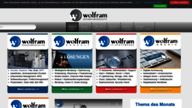 What Wolframbk.de website looked like in 2020 (3 years ago)