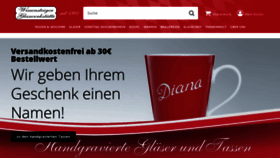 What Wiesensteiger-glaswerkstaette.de website looked like in 2020 (3 years ago)