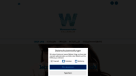 What Wannseeschule.de website looked like in 2020 (3 years ago)