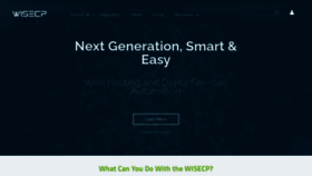 What Wisecp.com website looked like in 2020 (3 years ago)