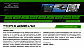 What Wallworkht.co.uk website looked like in 2020 (3 years ago)