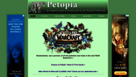 What Wow-petopia.com website looked like in 2020 (3 years ago)