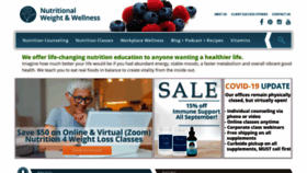 What Weightandwellness.com website looked like in 2020 (3 years ago)