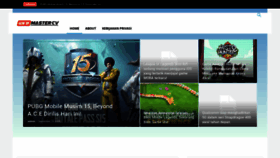 What Webmastercv.com website looked like in 2020 (4 years ago)