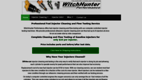 What Witchhunter.com website looked like in 2020 (3 years ago)