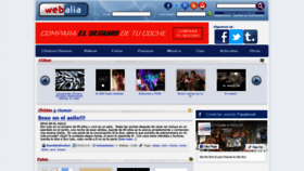 What Webalia.com website looked like in 2020 (3 years ago)