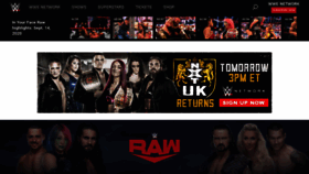What Wweraw.com website looked like in 2020 (3 years ago)