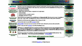 What Webtax4u.ca website looked like in 2020 (3 years ago)