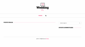 What Weddingfl.com website looked like in 2020 (3 years ago)