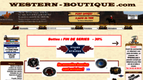 What Western-boutique.com website looked like in 2020 (3 years ago)
