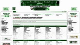 What Worldofislam.info website looked like in 2020 (3 years ago)