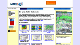 What Wetter3.de website looked like in 2020 (3 years ago)