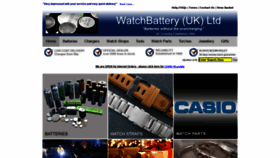 What Watchbattery.co.uk website looked like in 2020 (3 years ago)