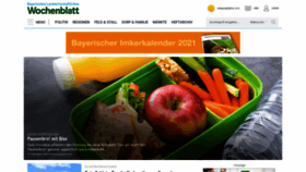 What Wochenblatt-dlv.de website looked like in 2020 (3 years ago)
