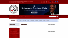 What Wssm.edu.pl website looked like in 2020 (3 years ago)