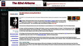 What Ww2-airborne.us website looked like in 2020 (3 years ago)