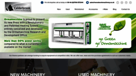 What Woodworkmachinery.co.uk website looked like in 2020 (3 years ago)