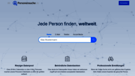 What Wir-suchen-dich.de website looked like in 2020 (3 years ago)