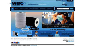 What Wbcindustries.com website looked like in 2020 (3 years ago)