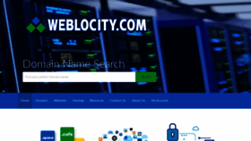 What Weblocity.com website looked like in 2020 (3 years ago)