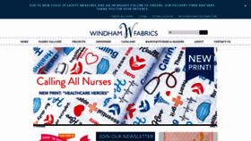 What Windhamfabrics.com website looked like in 2020 (3 years ago)