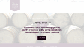 What Whiskytastingcompany.com website looked like in 2020 (3 years ago)