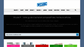 What Wcube.fr website looked like in 2020 (3 years ago)