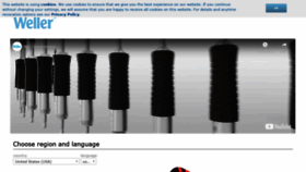 What Weller.de website looked like in 2020 (3 years ago)