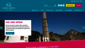 What Wheal-martyn.com website looked like in 2020 (3 years ago)