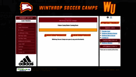 What Winthropsoccercamps.com website looked like in 2020 (3 years ago)