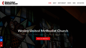 What Wesleyumcwausauwi.org website looked like in 2020 (3 years ago)