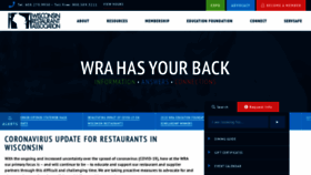 What Wirestaurant.org website looked like in 2020 (4 years ago)