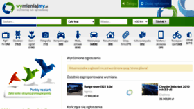 What Wymianaonline.pl website looked like in 2020 (3 years ago)
