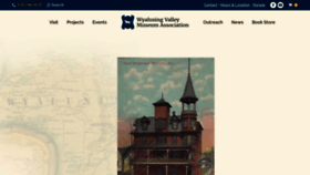 What Wyalusingmuseum.com website looked like in 2020 (3 years ago)