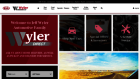 What Wyler.com website looked like in 2020 (3 years ago)