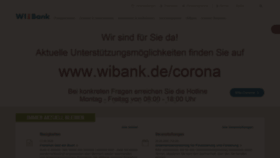 What Wibank.de website looked like in 2020 (3 years ago)