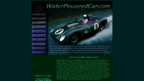 What Waterpoweredcar.com website looked like in 2020 (3 years ago)
