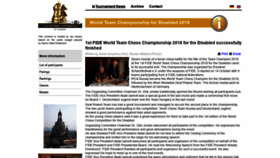 What Worldchess-disabled.com website looked like in 2020 (3 years ago)