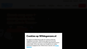 What Wildeganzen.nl website looked like in 2020 (3 years ago)
