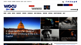 What Wgcu.org website looked like in 2020 (5 years ago)