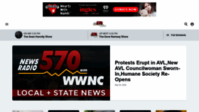 What Wwnc.com website looked like in 2020 (3 years ago)