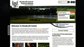 What Woodcraftschool.co.uk website looked like in 2020 (3 years ago)