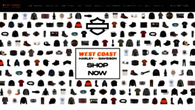 What Westcoastharley.com website looked like in 2020 (3 years ago)