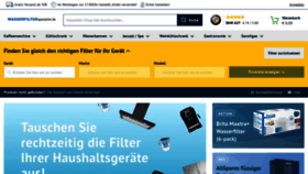 What Wasserfilterspezialist.de website looked like in 2020 (3 years ago)