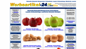 What Werbeartikel-24.net website looked like in 2020 (3 years ago)