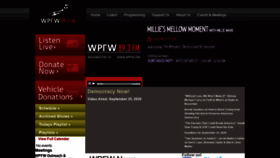 What Wpfw.org website looked like in 2020 (3 years ago)