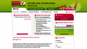 What Webshopguetesiegel.de website looked like in 2020 (3 years ago)