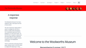 What Woolworthsmuseum.co.uk website looked like in 2020 (3 years ago)