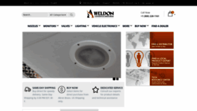 What Weldoninc.com website looked like in 2020 (3 years ago)
